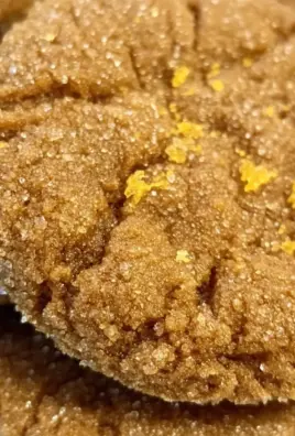 Spicy Orange Ginger Cookies