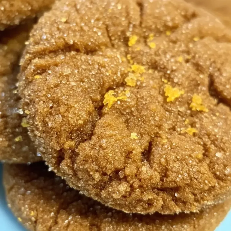 Spicy Orange Ginger Cookies