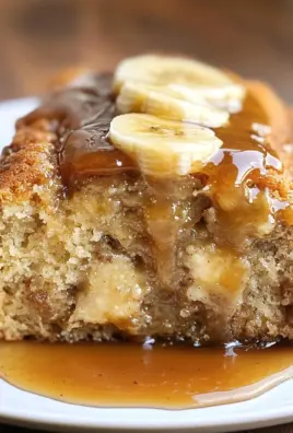 Sticky Banana Bread Pudding Cake
