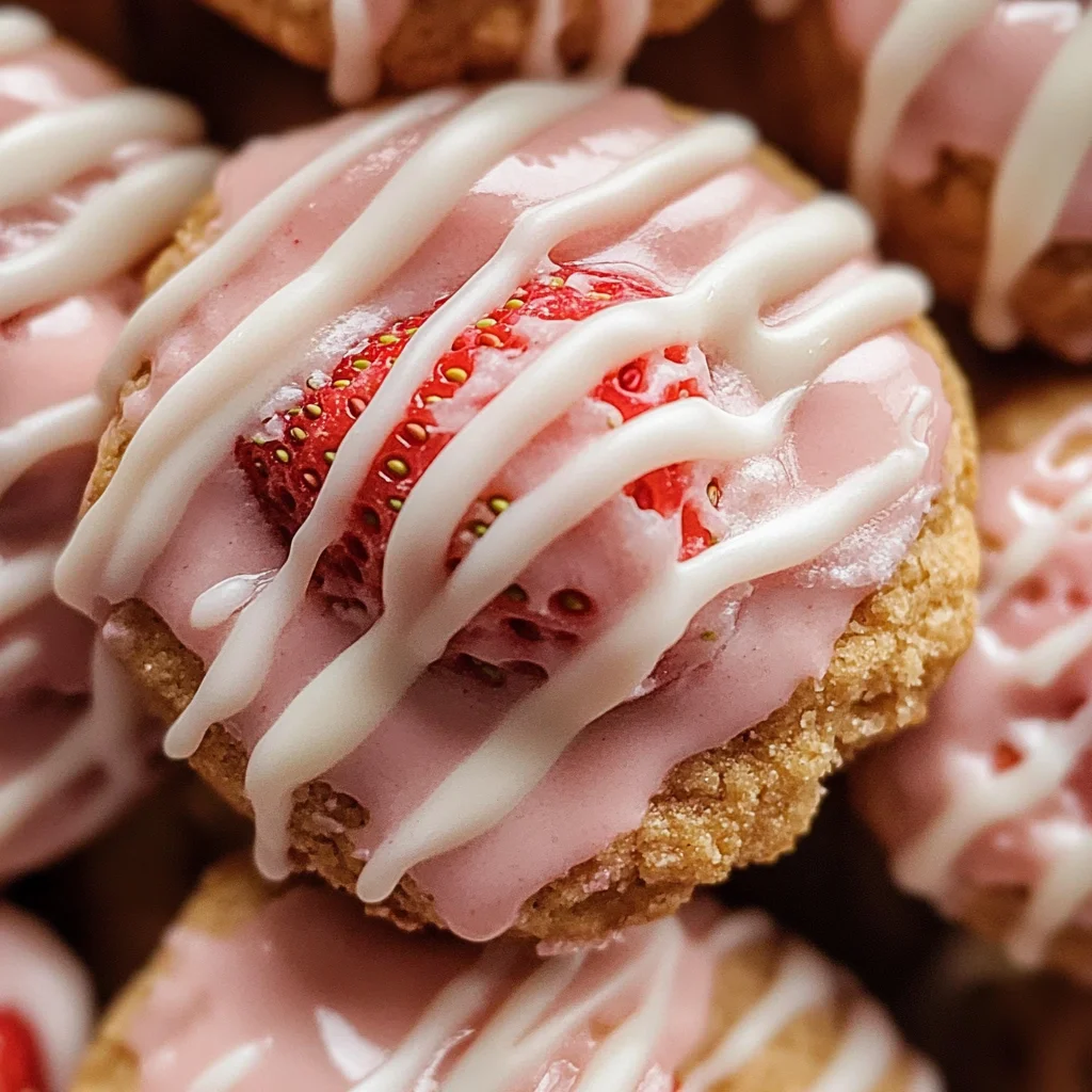 Strawberry Cookies