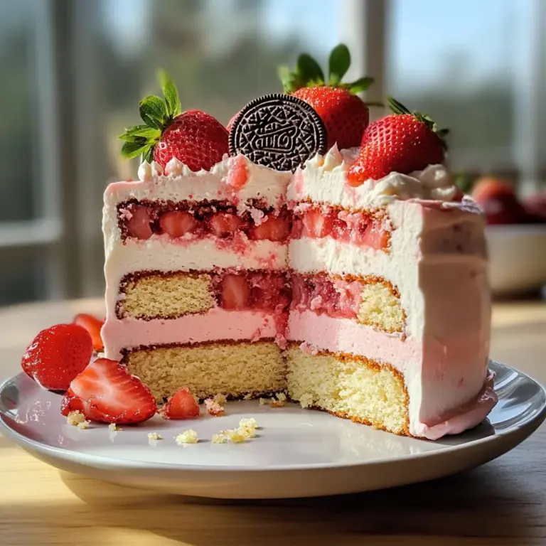 Strawberry Crunch Cake The Easiest Recipe Ever