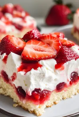 Strawberry Shortcake Poke Cake
