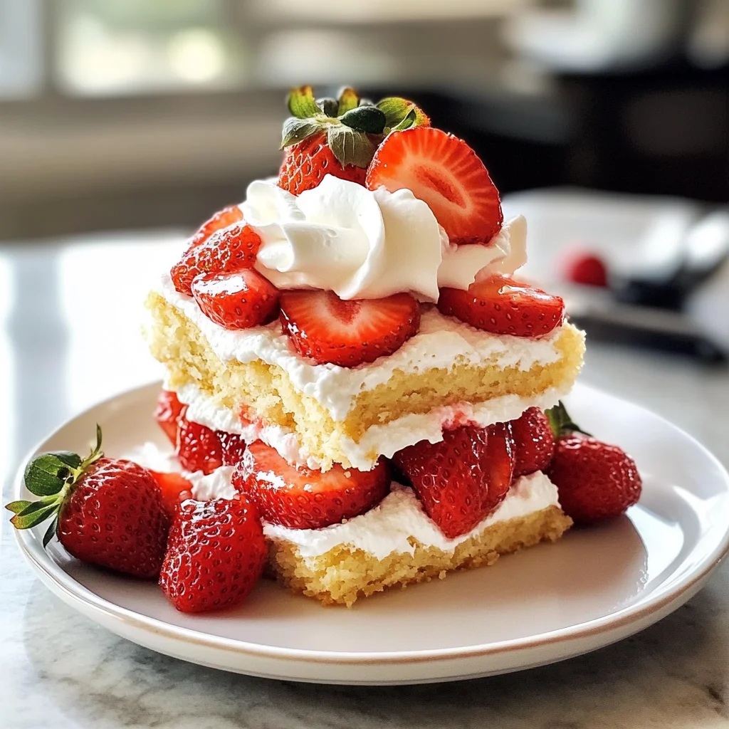 Strawberry Shortcake Recipe
