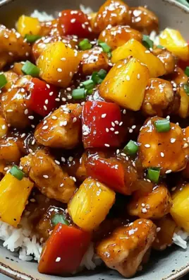 Sweet and Sour Chicken with Pineapple