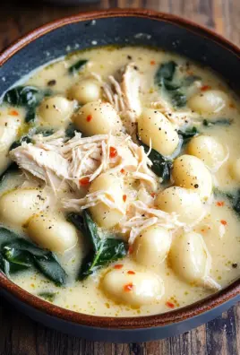 Tasty Rotisserie Chicken Gnocchi Soup
