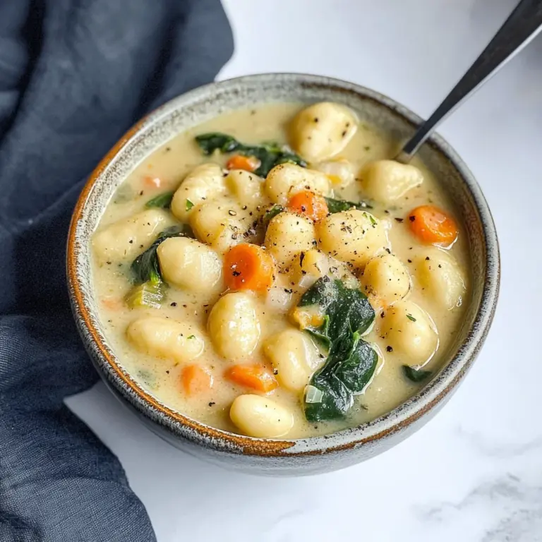 Vegan Gnocchi Soup