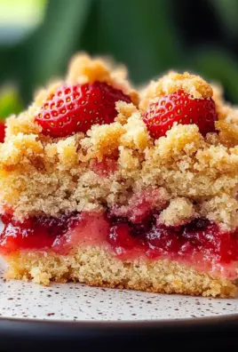 Vegan Strawberry Crumb Cake