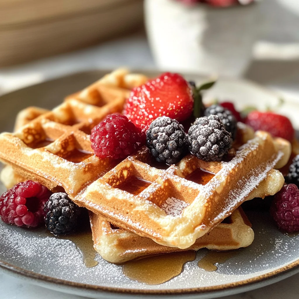 Almond Flour Waffles Recipe