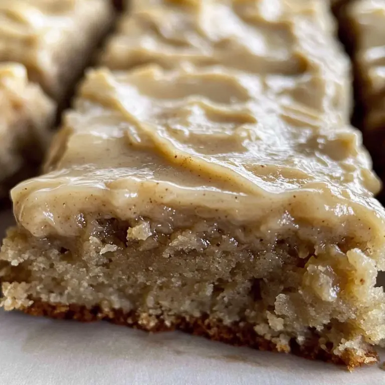 Banana Bars with Brown Butter Icing