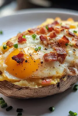 Breakfast Twice Baked Potato