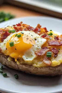 Breakfast Twice Baked Potato