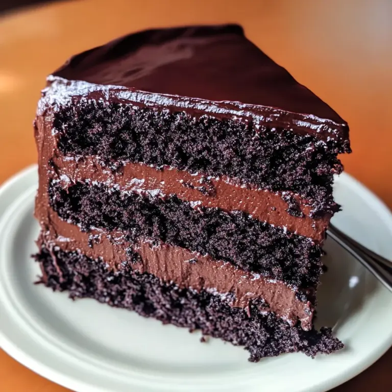 Brooklyn Blackout Cake: Indulge in Chocolate Heaven