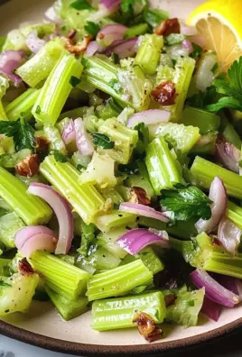 Celery Salad With Lemon Zest