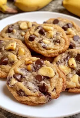 Chewy Banana Bread Chocolate Chip Cookies