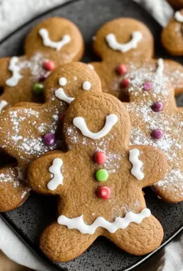 Chewy Gingerbread Man Cookies