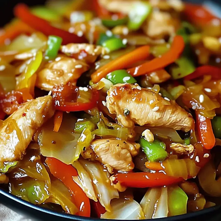 Chicken Cabbage Stir-Fry Recipe