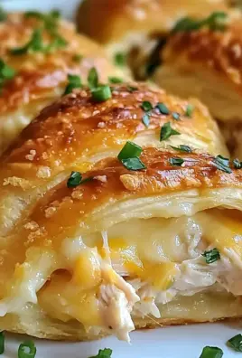 Chicken Stuffed Crescent Rolls Recipe - Easy & Delicious
