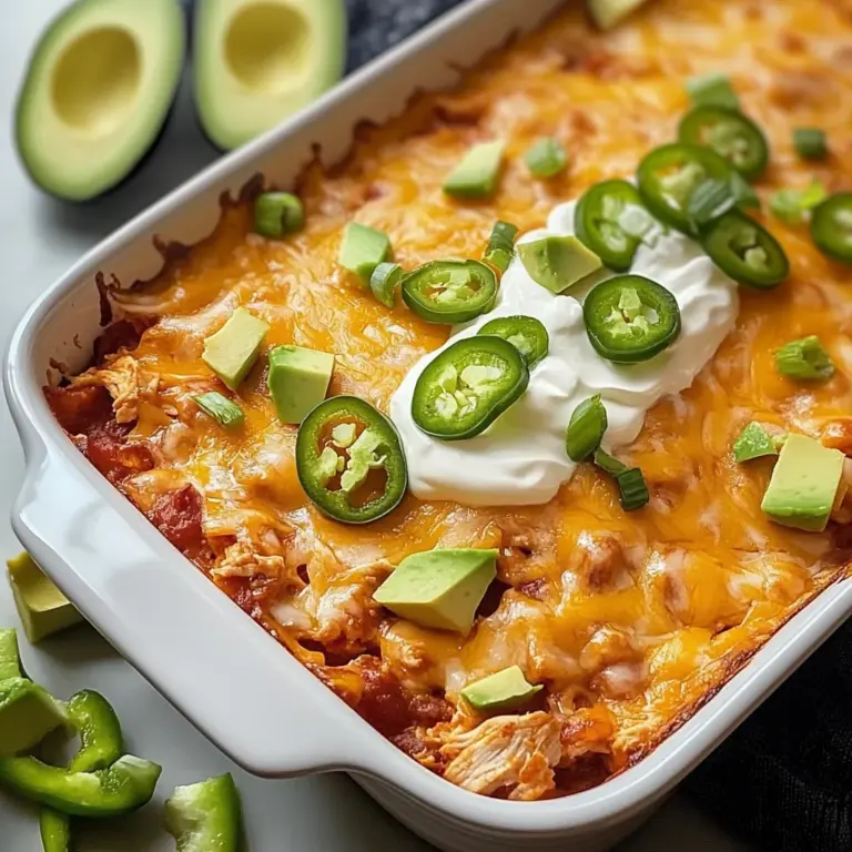 Chicken Taco Casserole Recipe