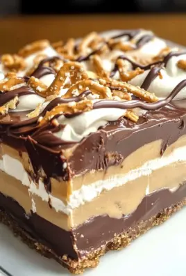 Chocolate Peanut Butter Layer Dessert