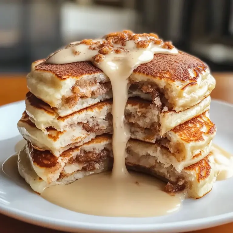 Cinnamon Roll Pancakes Recipe for a Decadent Brunch Delight