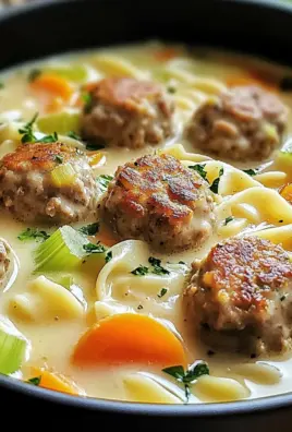 Cozy Swedish Meatball Soup Recipe