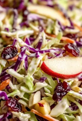 Cranberry Apple Coleslaw