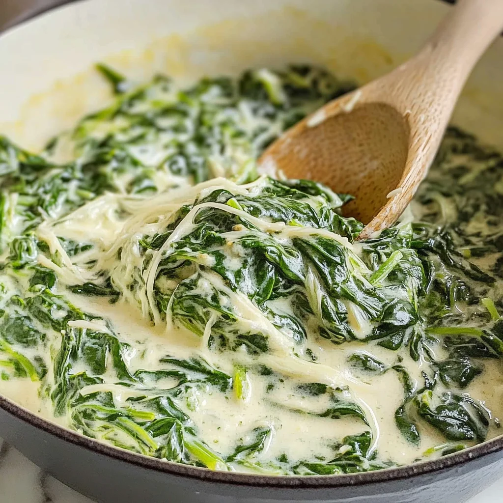 Creamed Spinach Recipe