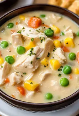 Creamy Chicken Pot Pie Soup
