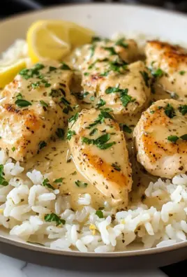 Creamy Herb Chicken & Basmati Rice – A Comforting, Flavor-Packed One-Pan Meal