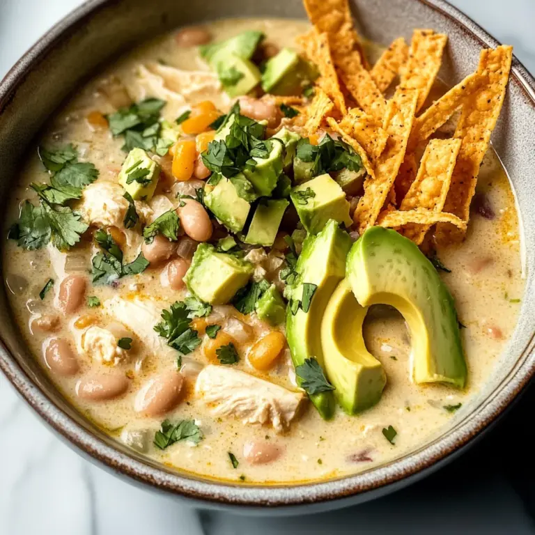 Creamy White Chicken Chili
