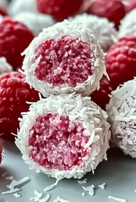 Decadent Raspberry Coconut Balls That No One Can Resist