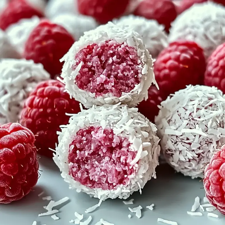 Decadent Raspberry Coconut Balls That No One Can Resist