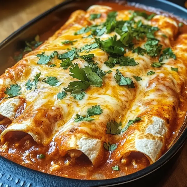 Delicious Chicken Enchiladas