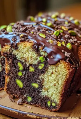 Devilish Triple Chocolate Pistachio Bread: Only 1 Bowl