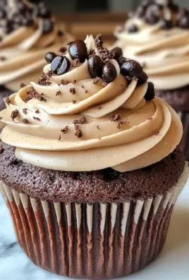 Espresso Brownie Cupcakes with Coffee Buttercream