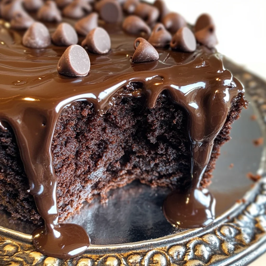 Famous Brick Street Chocolate Cake