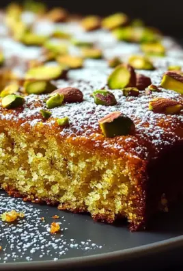 Flourless Orange Pistachio Almond Cake