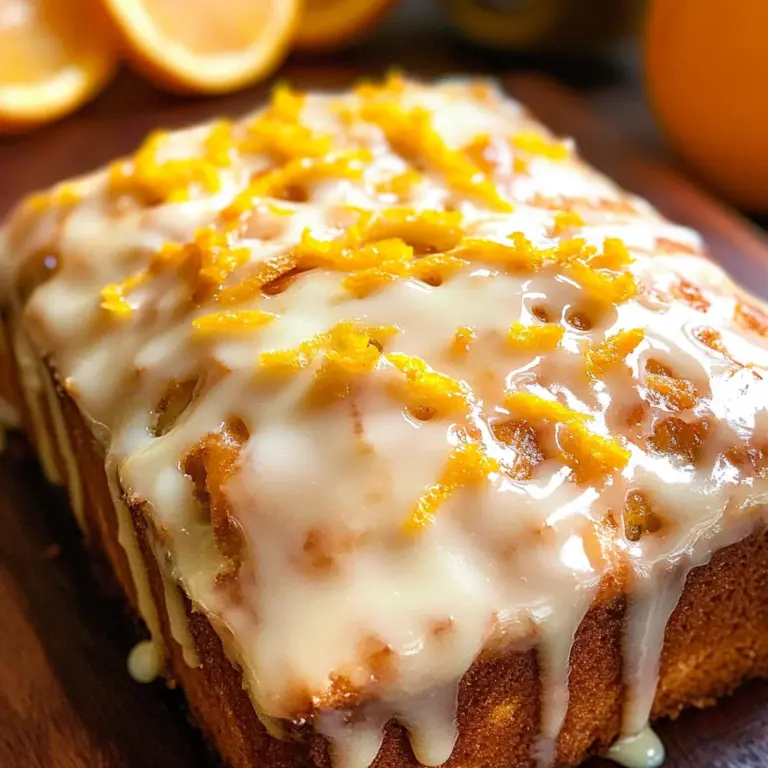 Glazed Mimosa Bread