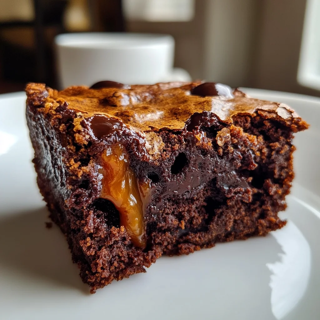 Gooey Flourless Pumpkin Brownies