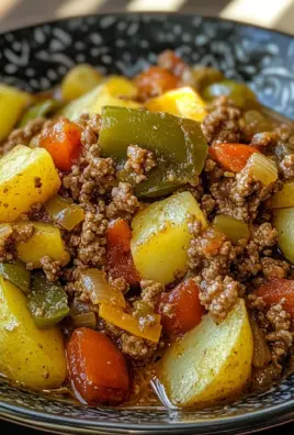 Green Chile Picadillo