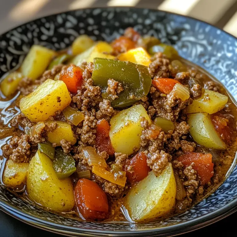 Green Chile Picadillo