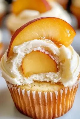 Honey Peach Cream Cheese Cupcakes That Scream Summer Delight