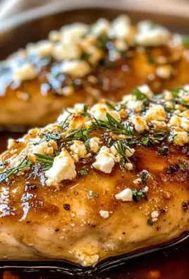 Hot Honey Infused Feta Chicken