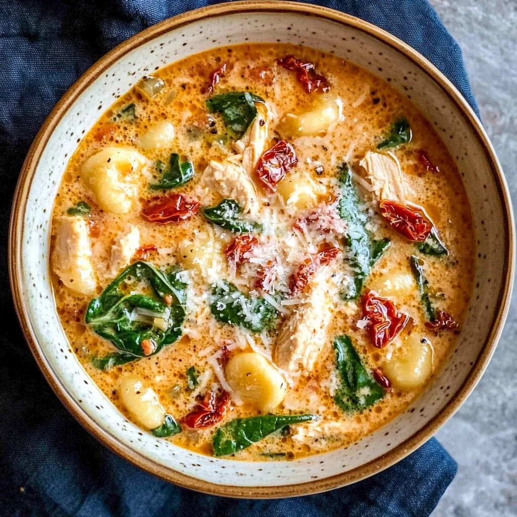 Italian Chicken Gnocchi Soup Recipe