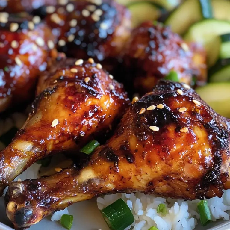 Kalbi Chicken Legs in Air Fryer