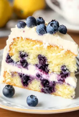 Lemon Blueberry Cake