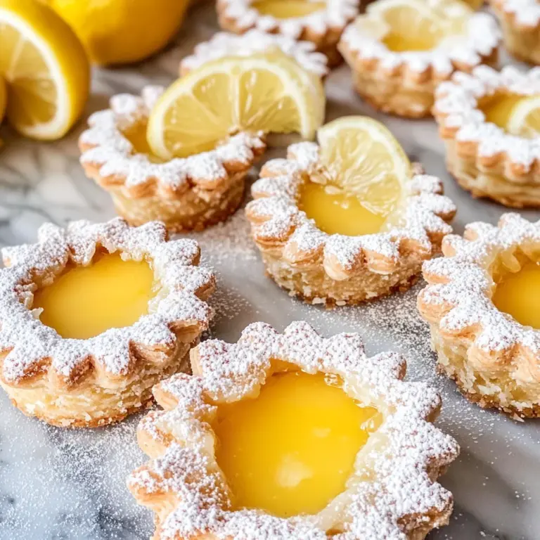 Lemon Curd Tartlets