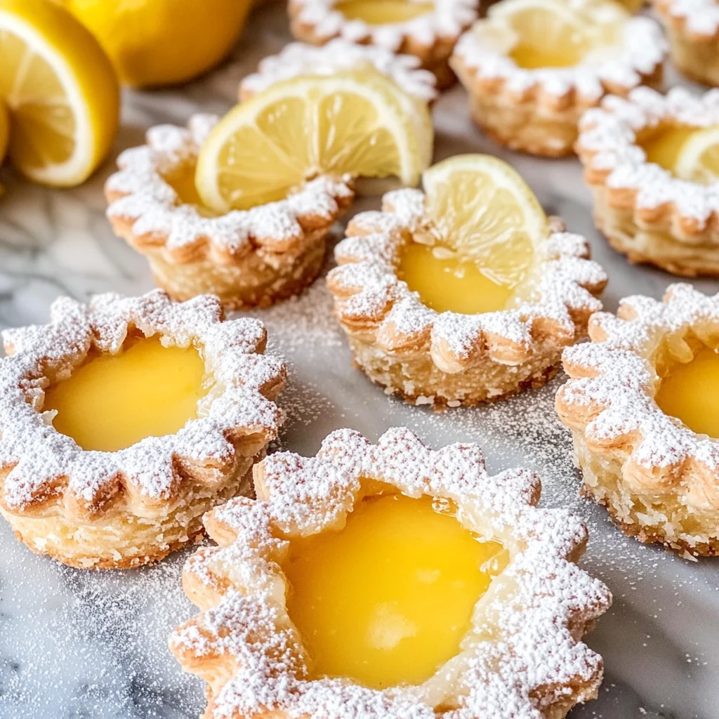 Lemon Curd Tartlets