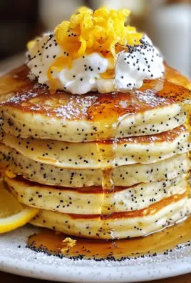 Lemon Poppy Seed Pancakes