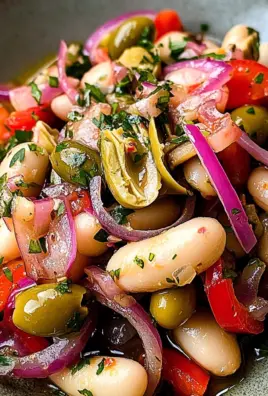Marinated Butter Beans